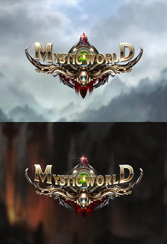 Mystic World Editable Game logo